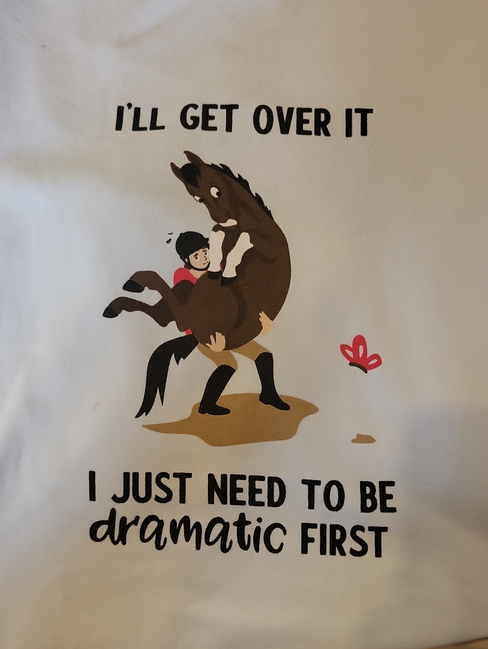 Equestrian funny t shirt